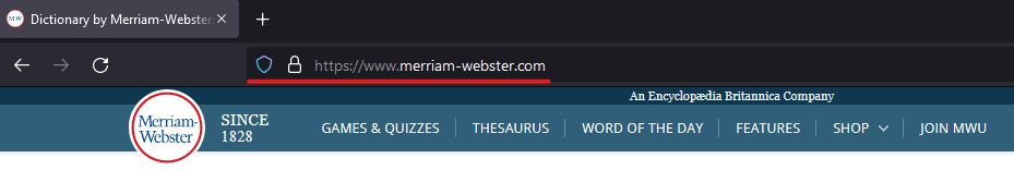 merriam webster website